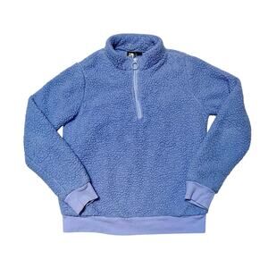 Ideology 1/4 Zip Fleece Pullover Sweatshirt Size M